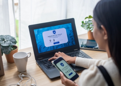 work at home solutions security banner