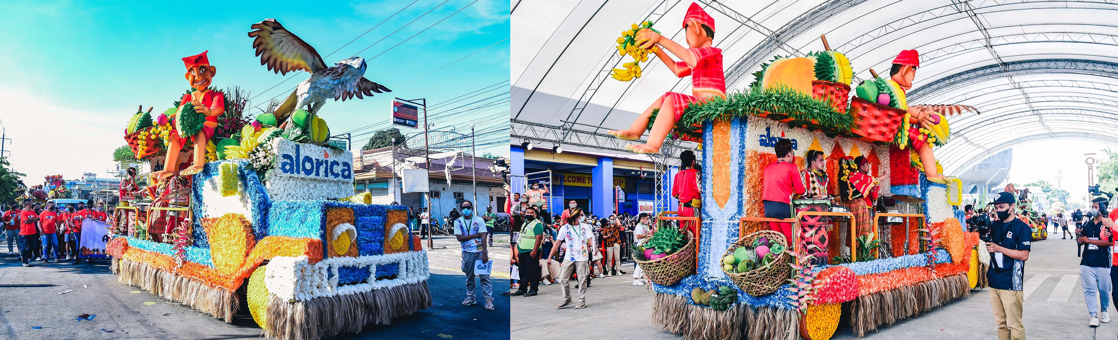 Alorica’s 3rd prize-winning float in the Kadayawan festival’s Pamulak sa Kadayawan parade (Gamay category)