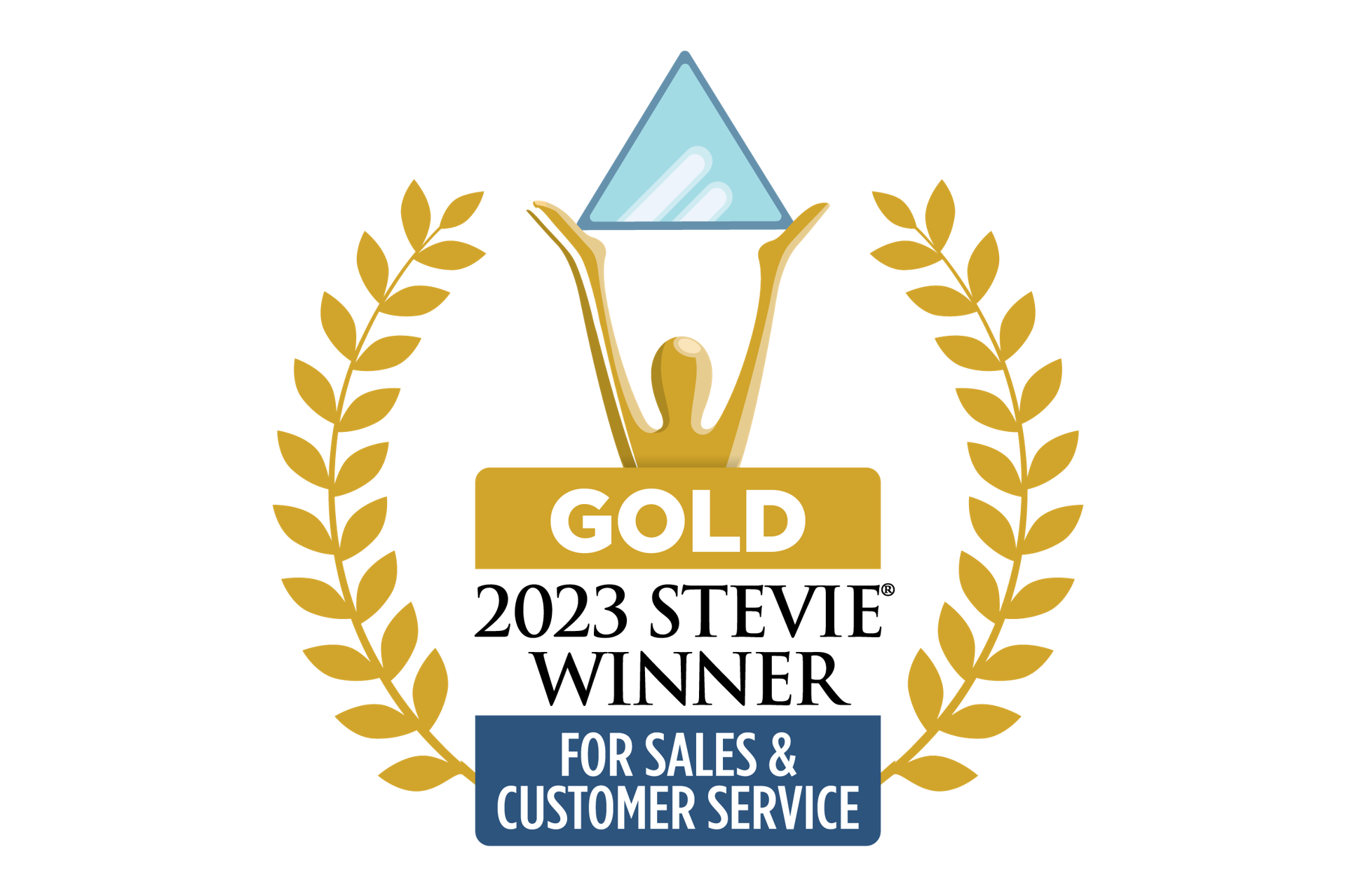 2023 Gold Stevie Award for Sales and Customer Service Thumbnail